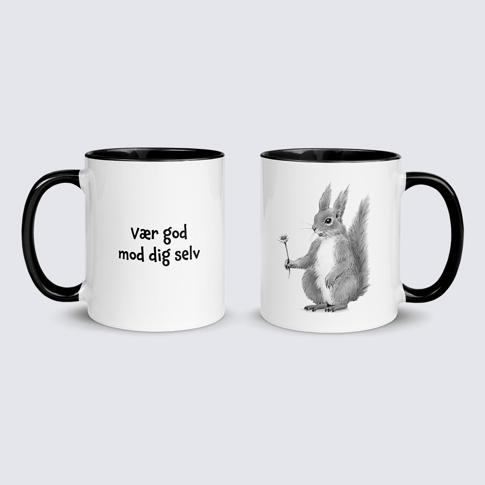 "Vær god mod dig selv" - krus