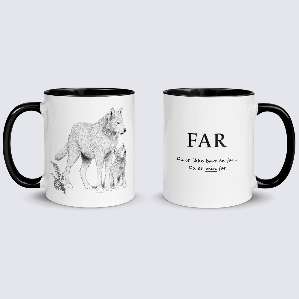 Fars krus - Far med 1 unge