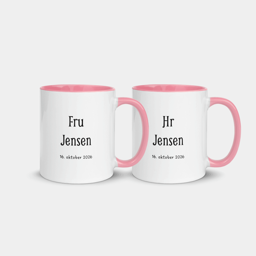 Krussæt med pandaer - Hr og fru