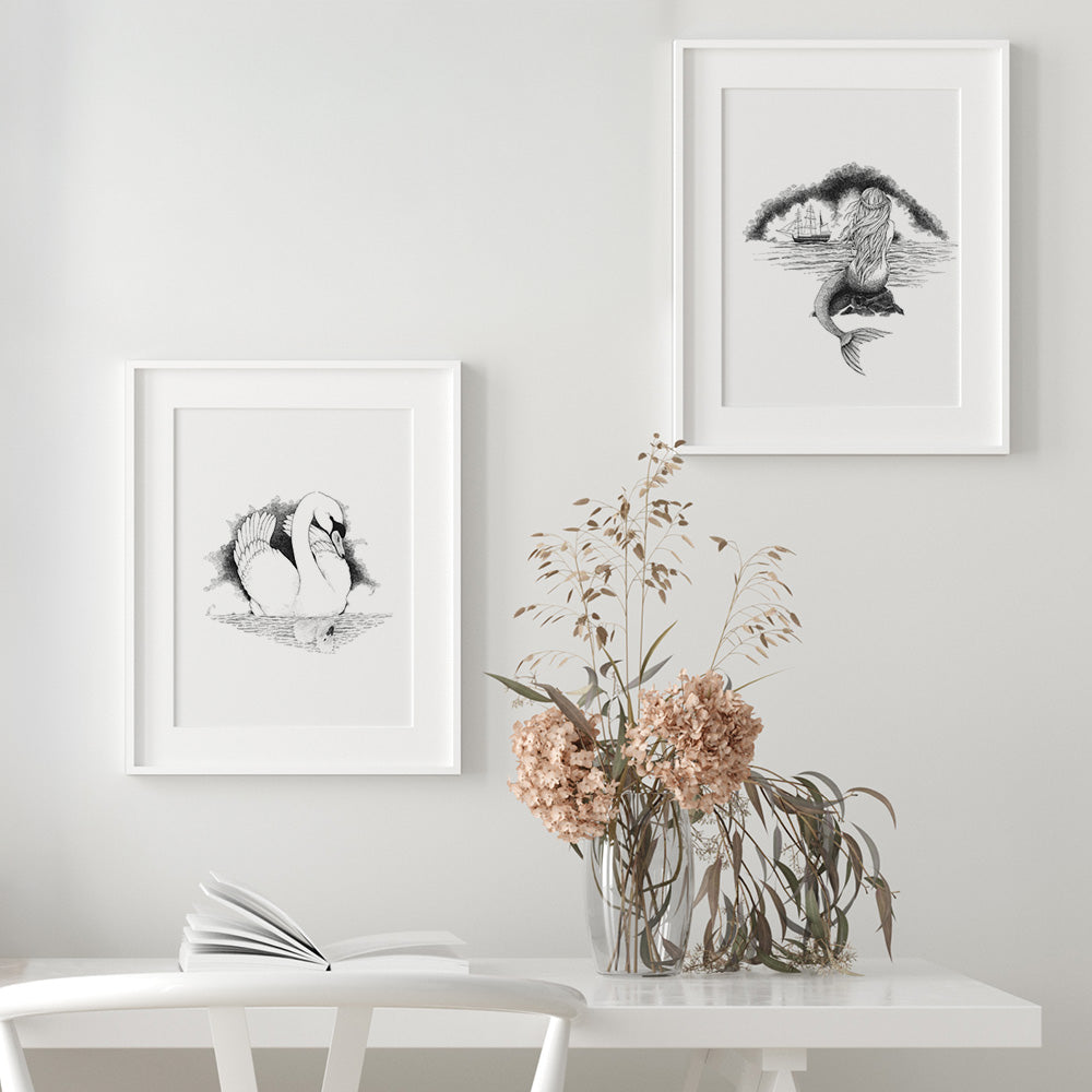 Plakat – Den grimme ælling