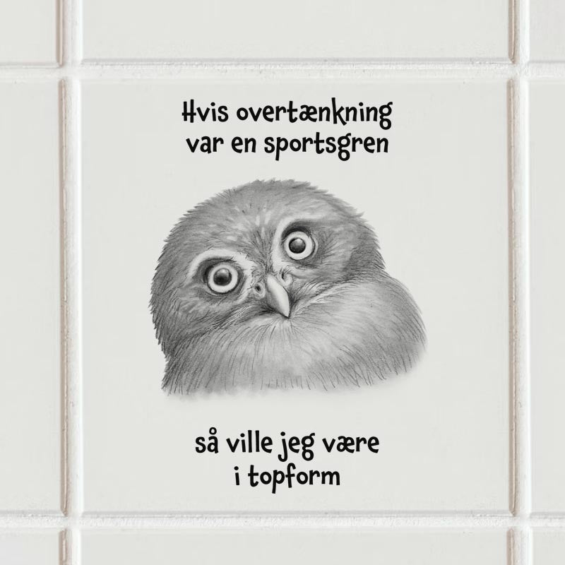 Sticker - Overtænkning