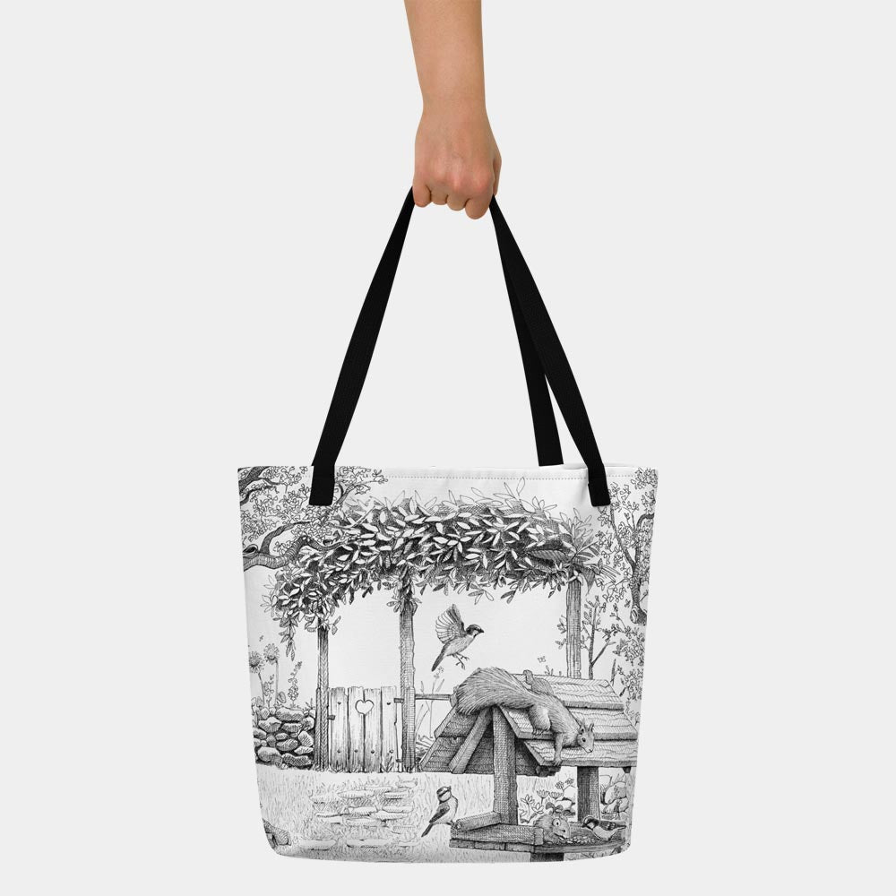 Stor totebag - Vild med vilje