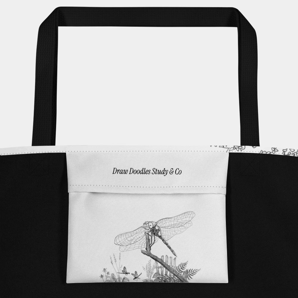 Stor totebag - Vild med vilje