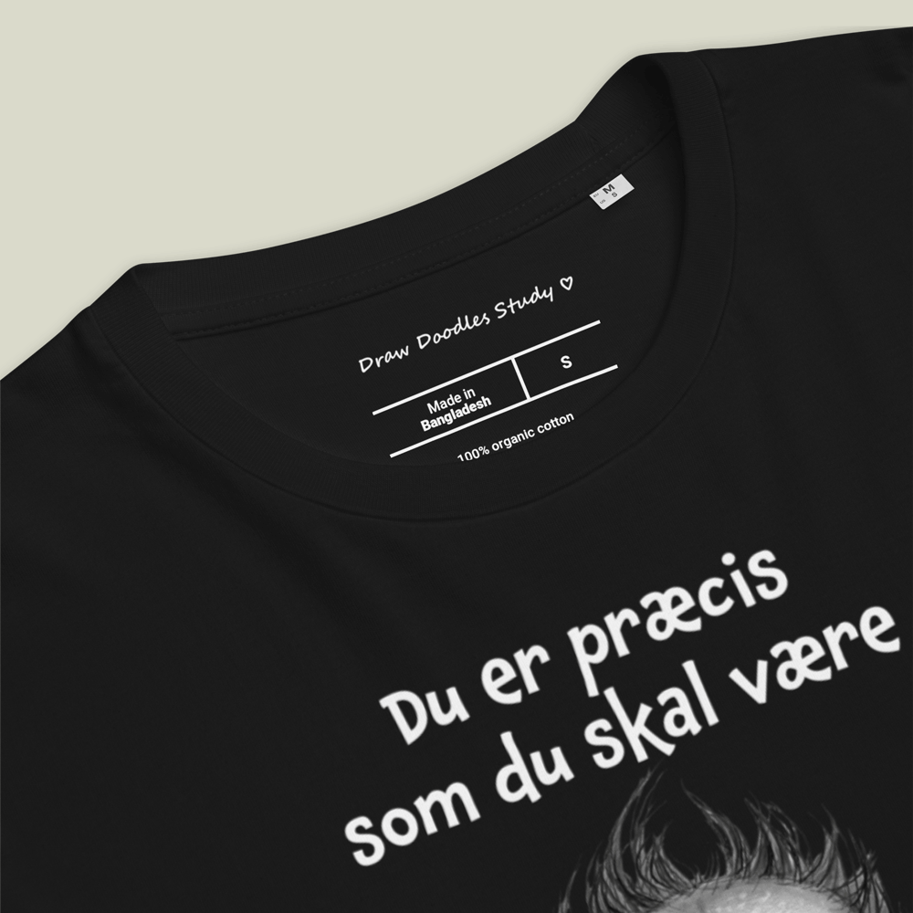 T-shirt med citat og orangutang – Du er DIG