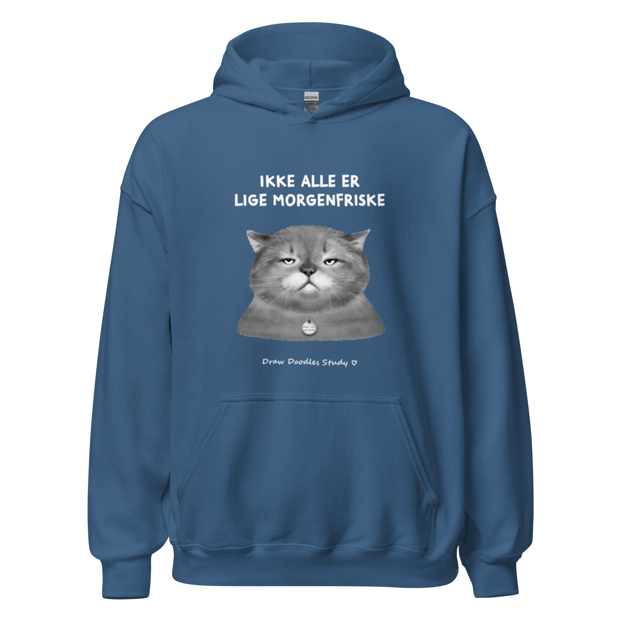 "Morgenfrisk - Unisex Hoodie (Op til 5XL)