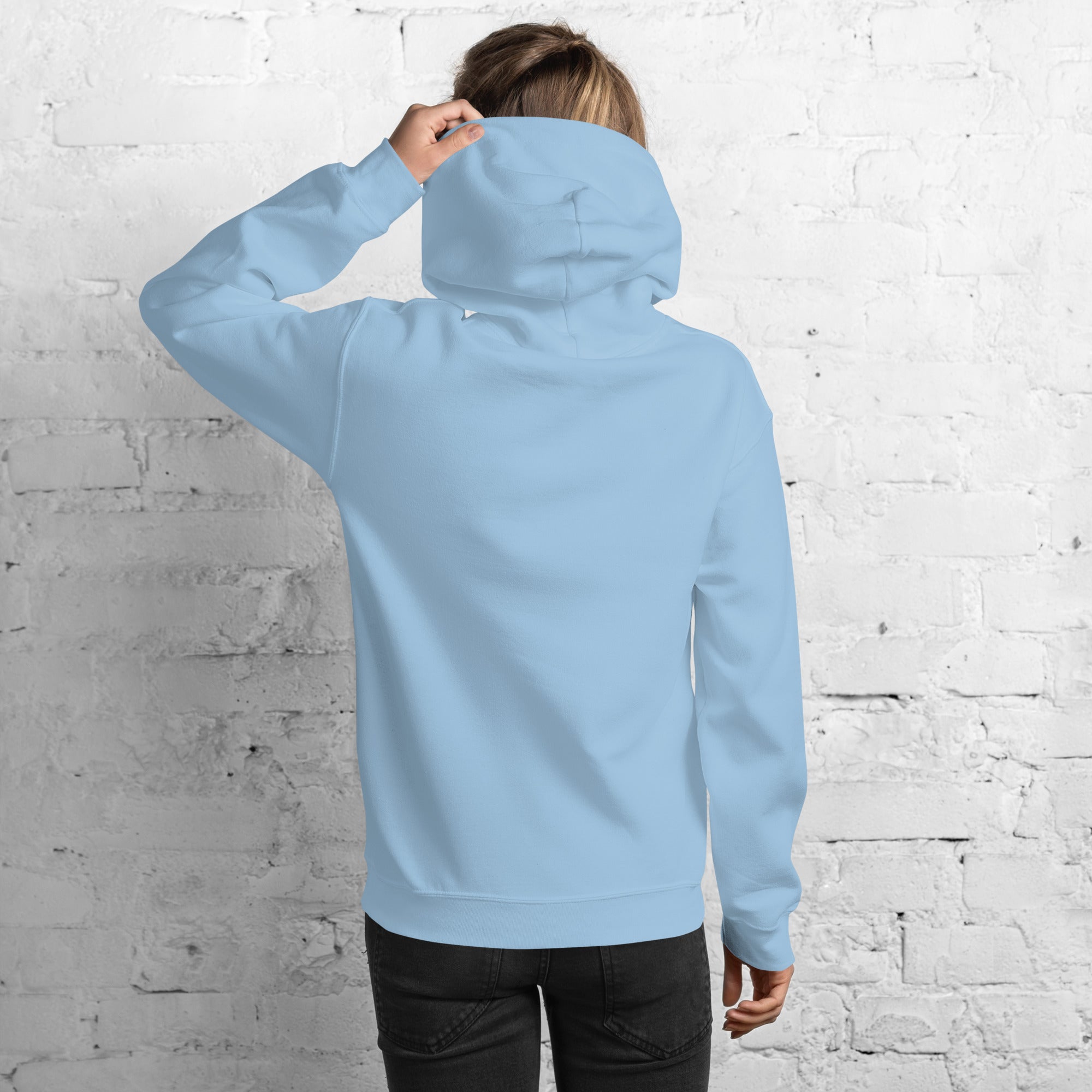 "Ingen bekymringer" - Unisex Hoodie (op til 5XL)