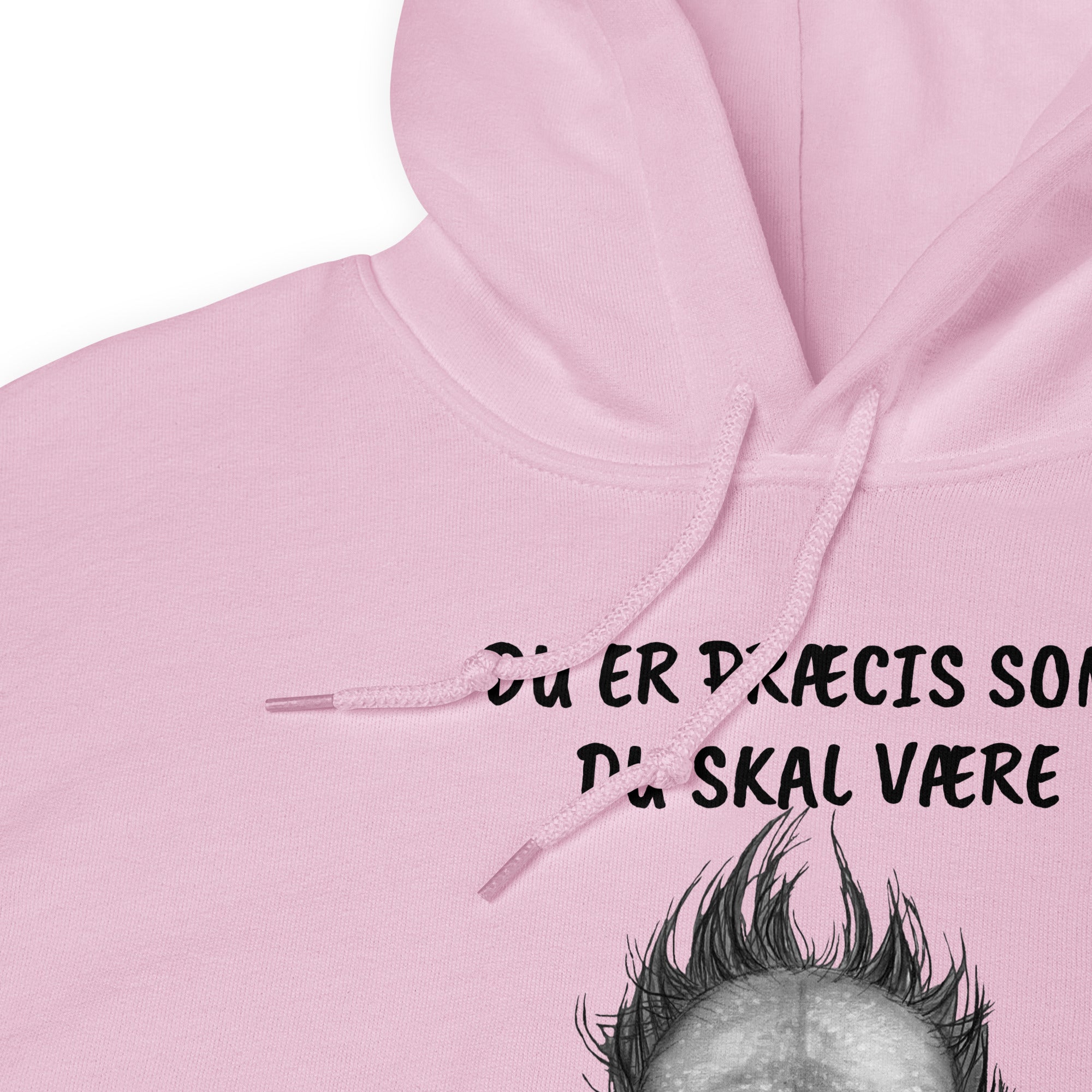 "Vær dig selv" - Unisex Hoodie (Op til 5XL) LYS