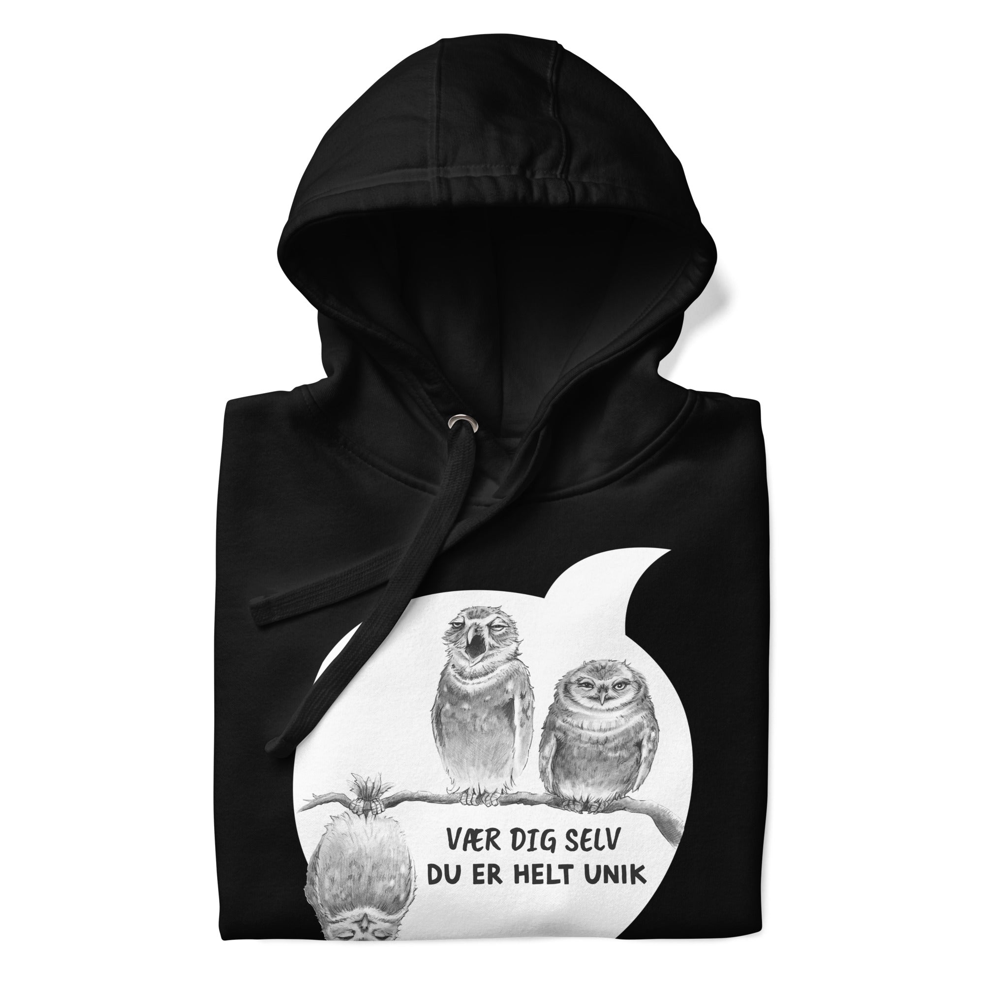 "Du er unik" - Unisex Hoodie