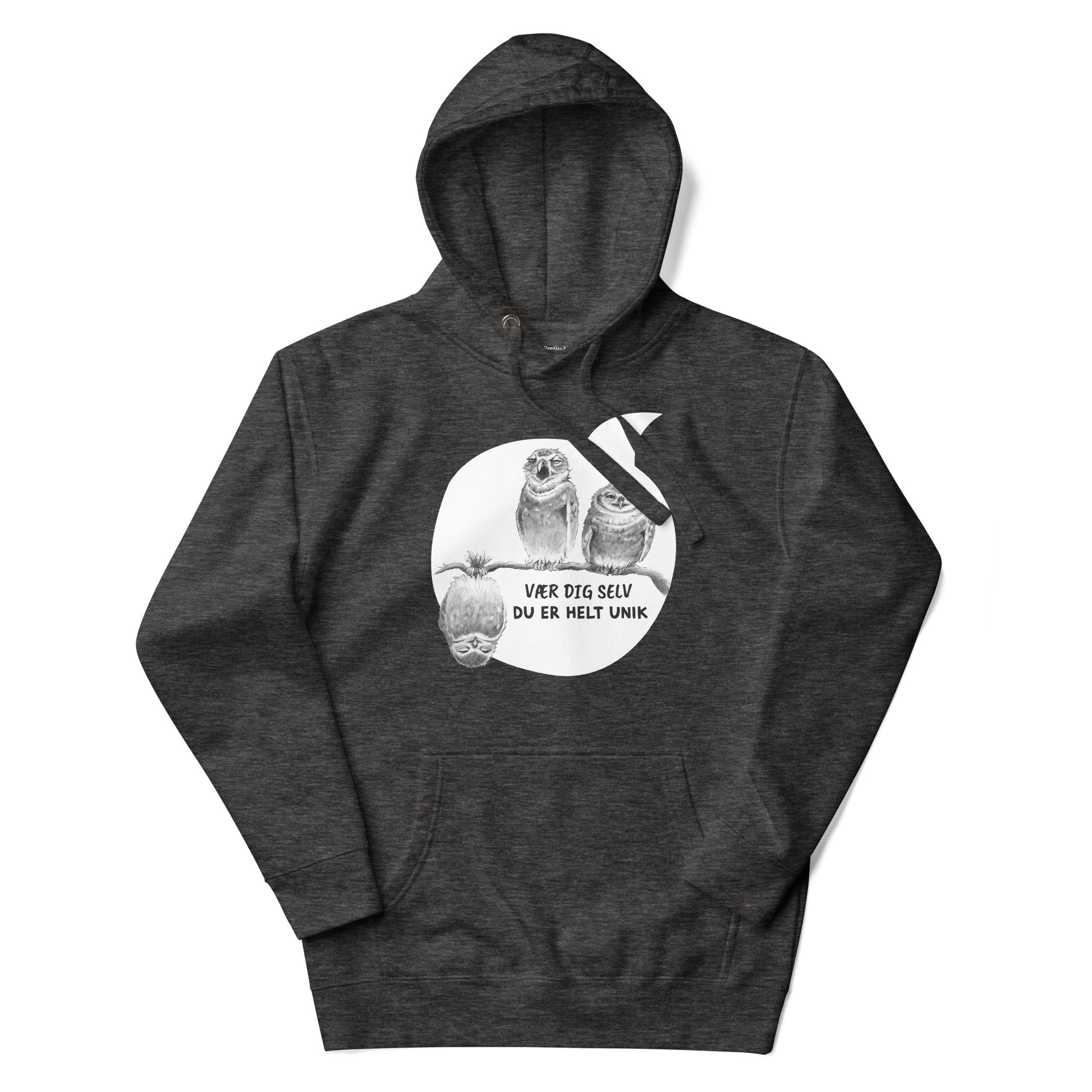 "Du er unik" - Unisex Hoodie