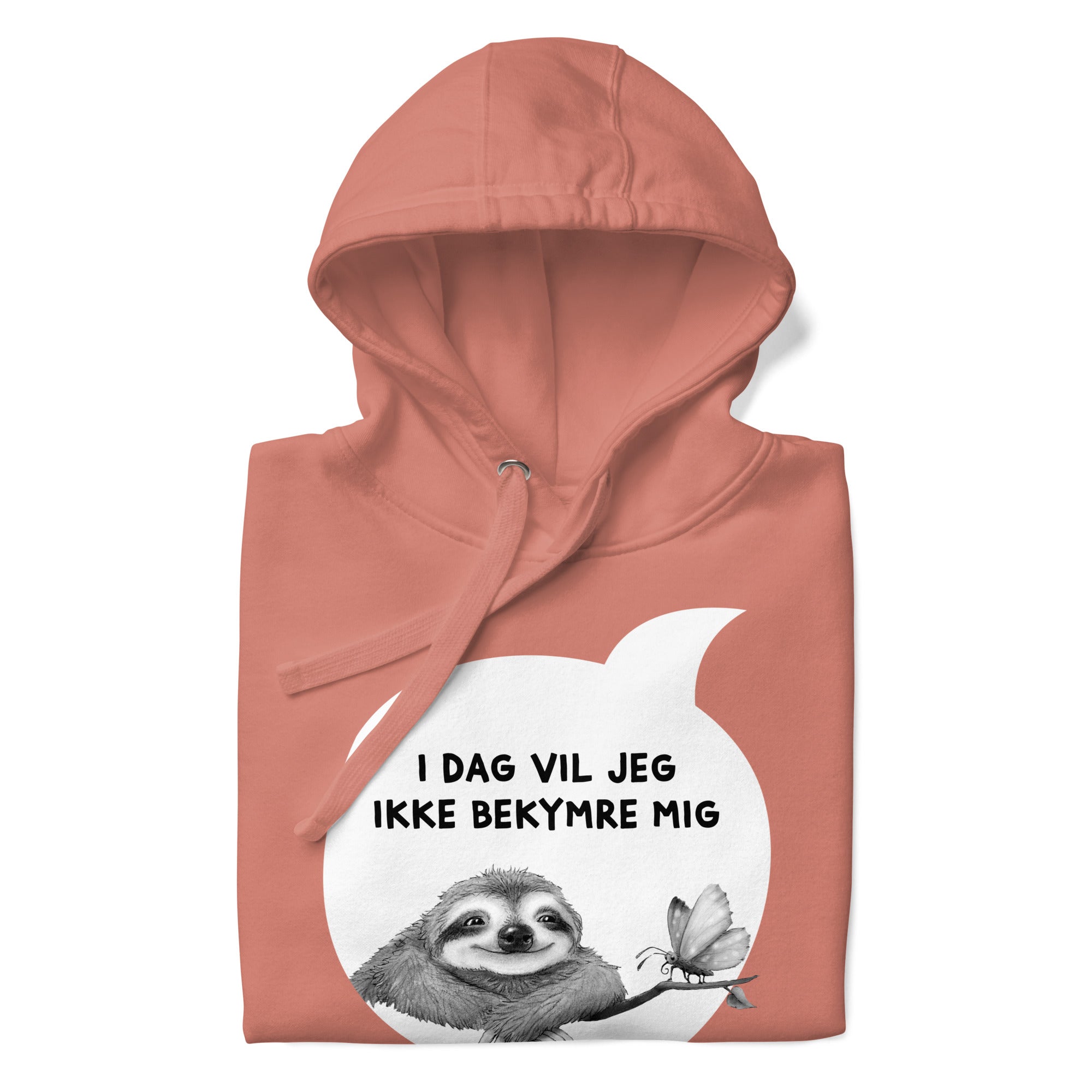 "Ingen bekymringer" - Unisex hoodie