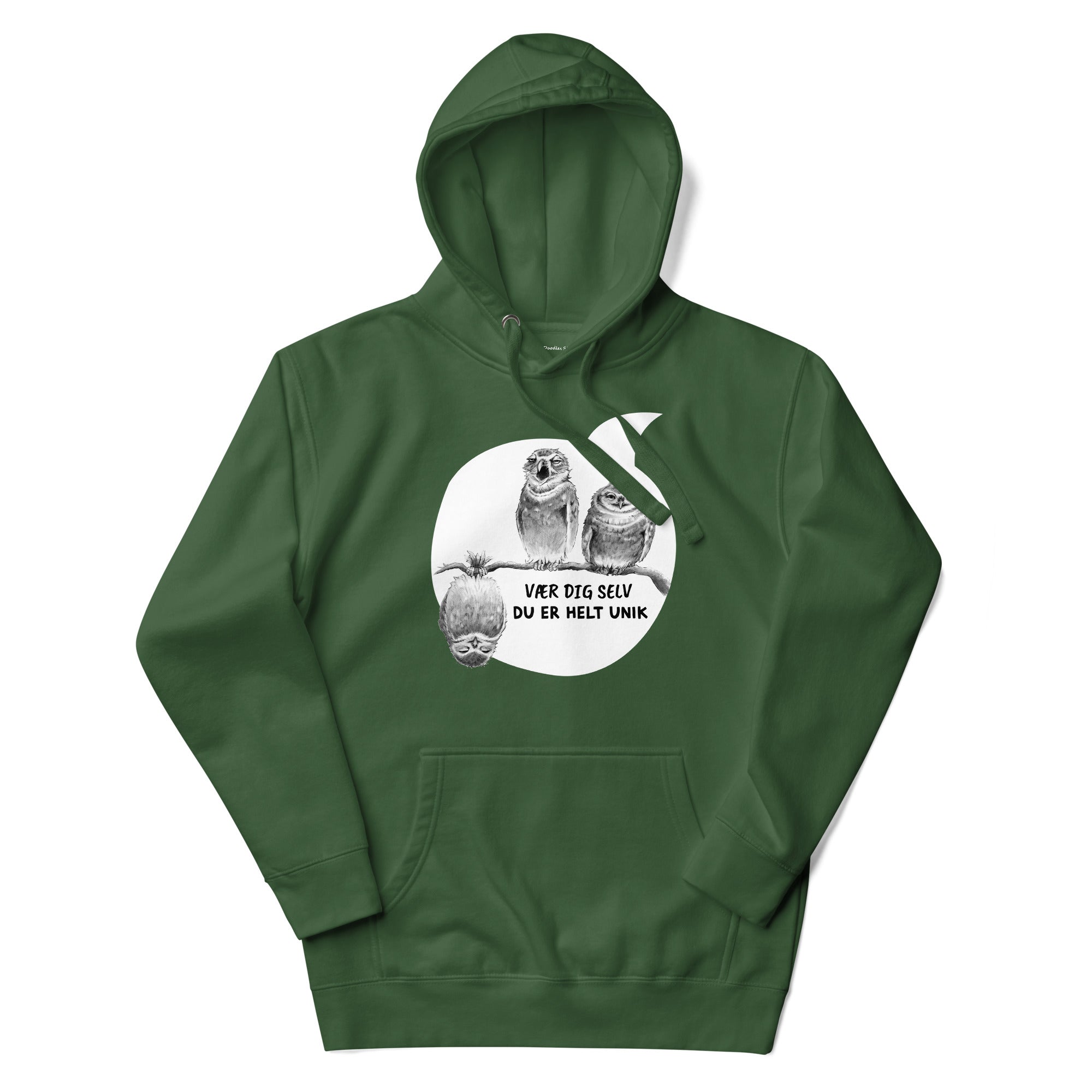 "Du er unik" - Unisex Hoodie