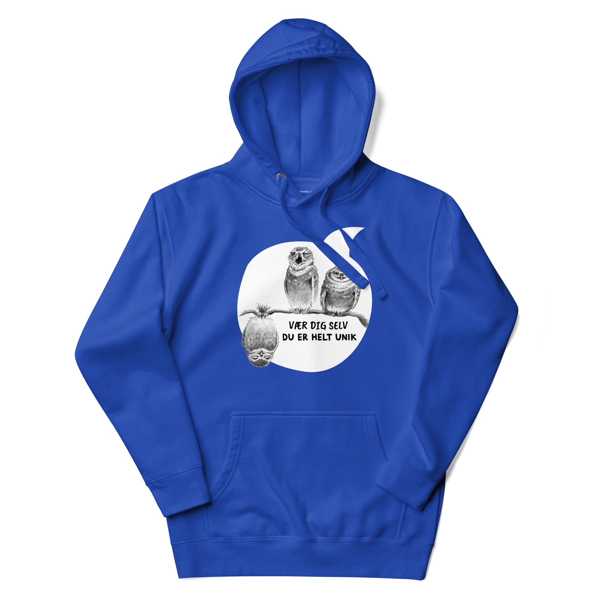 "Du er unik" - Unisex Hoodie