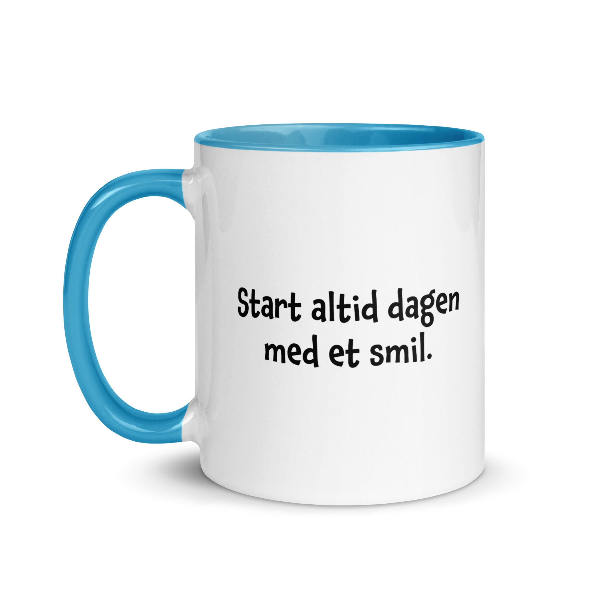 "Start altid dagen med et smil" - krus