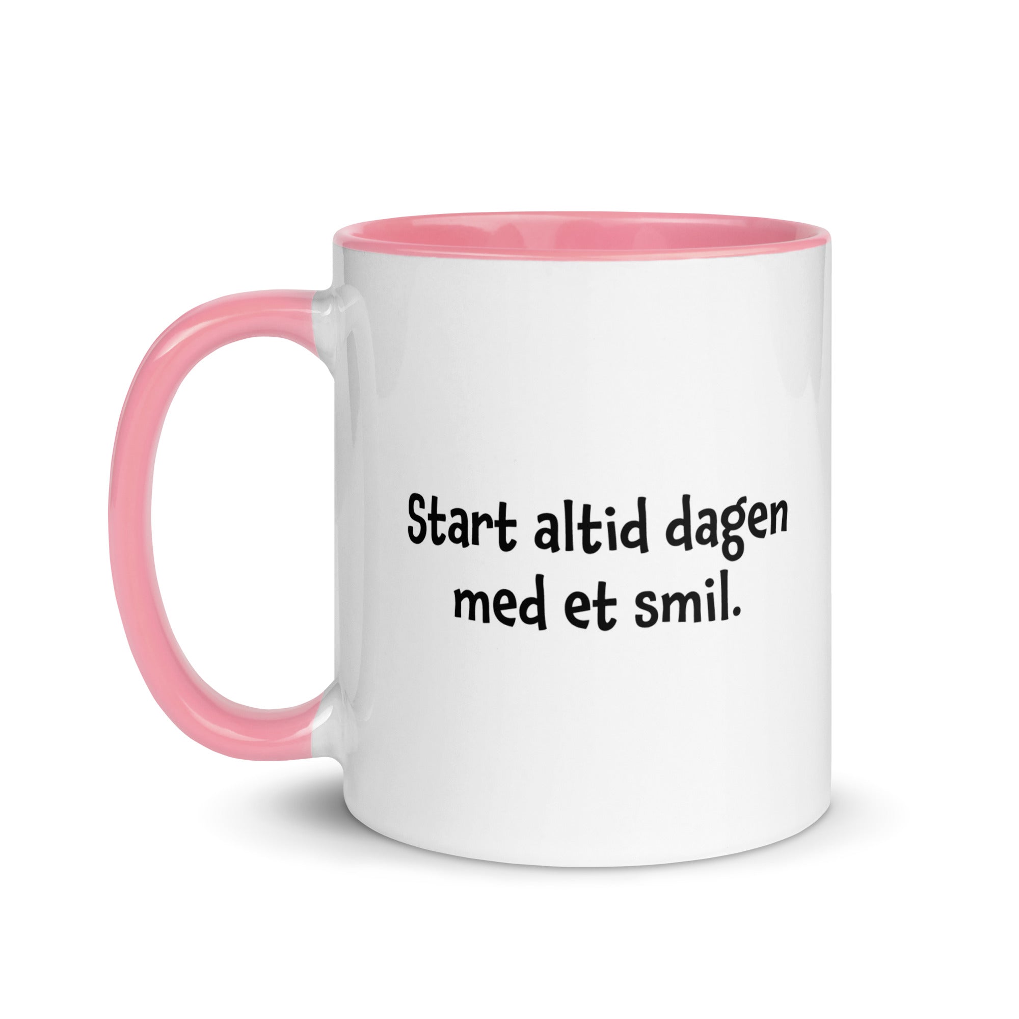 "Start altid dagen med et smil" - krus